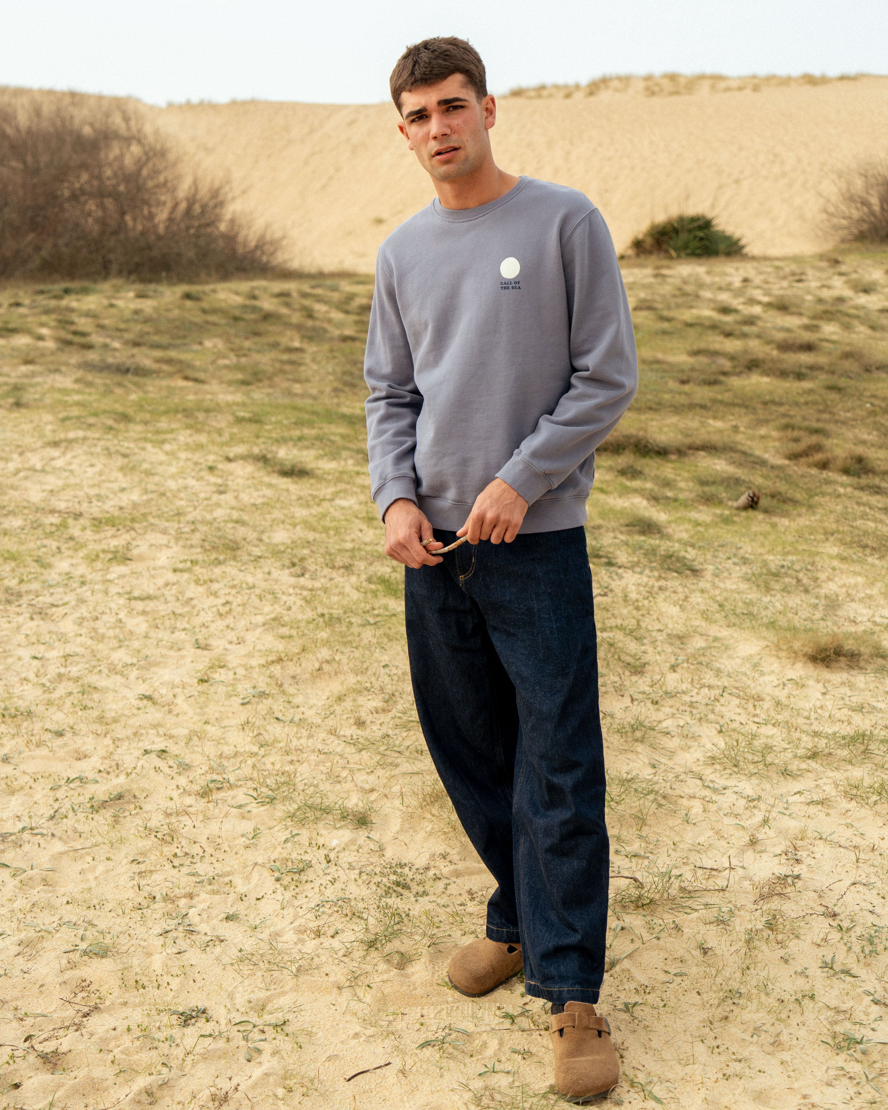 HORIZON Sweat iron blue