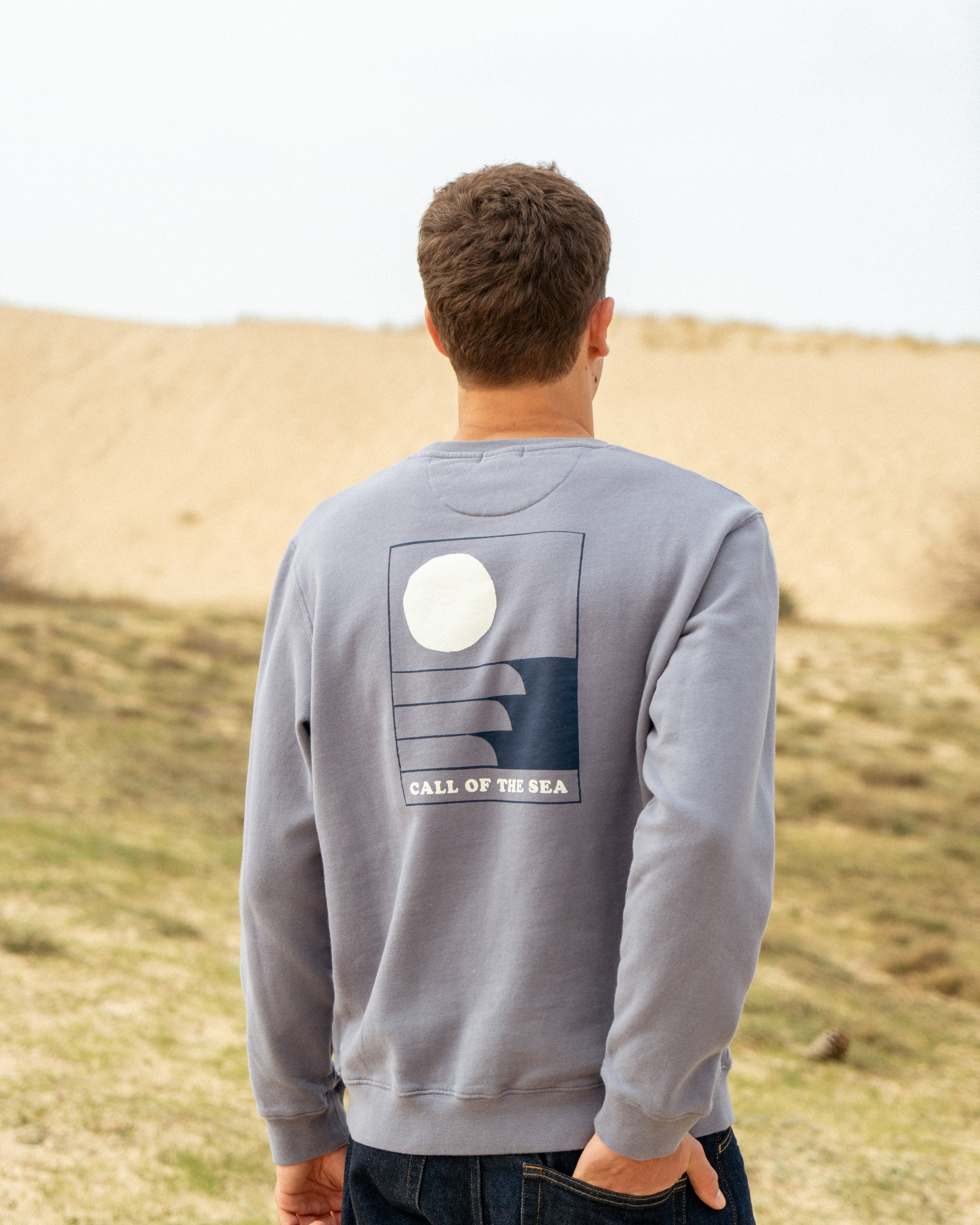 HORIZON Sweat iron blue