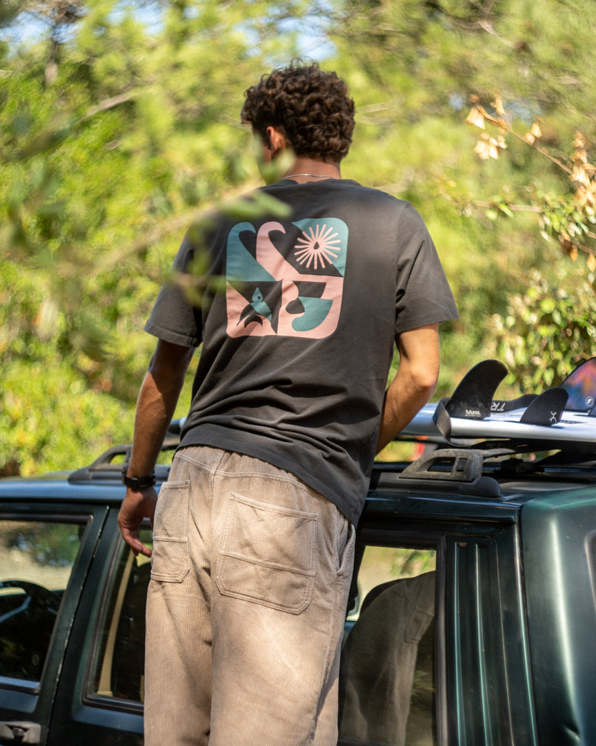 MOSAIQUE T-shirt anthracite