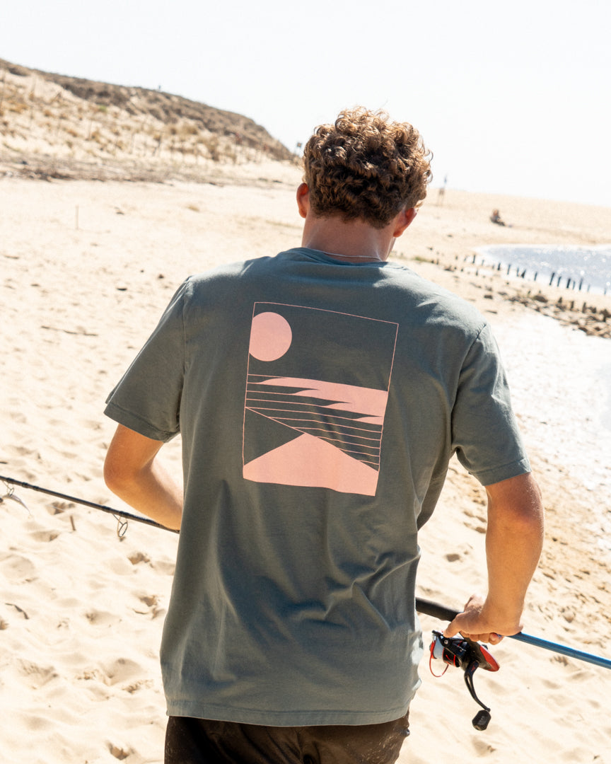 LIGNES T-shirt vert revolution