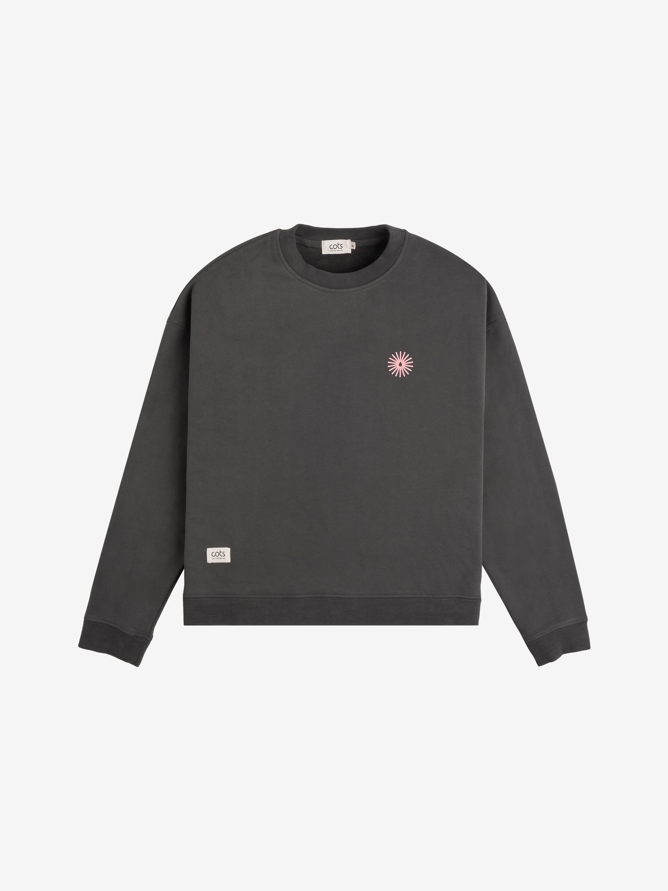 MOSAIQUE Sweat raglan anthracite femme