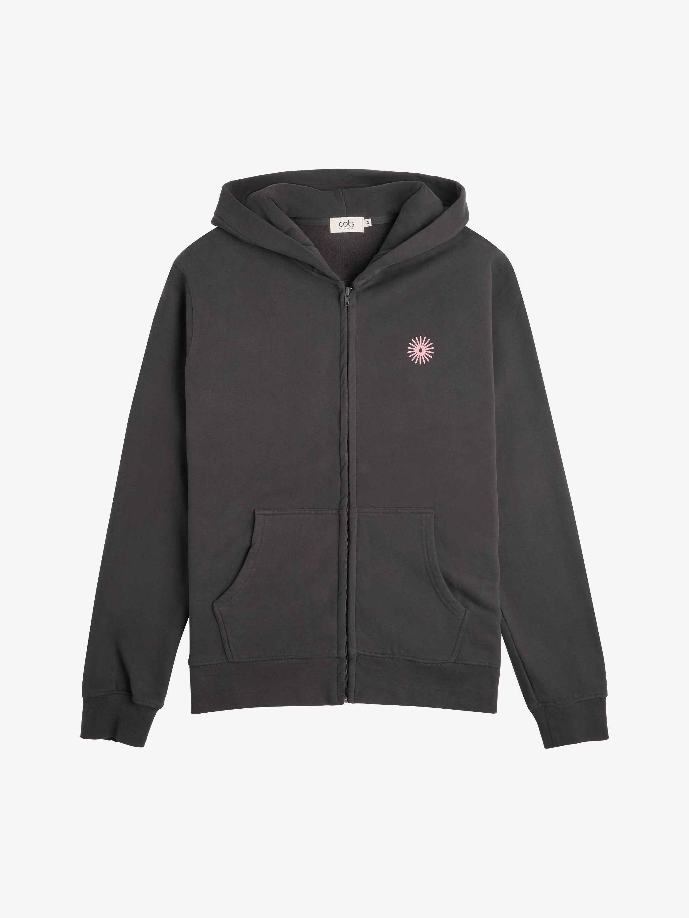 MOSAIQUE Zip Hoodie anthracite