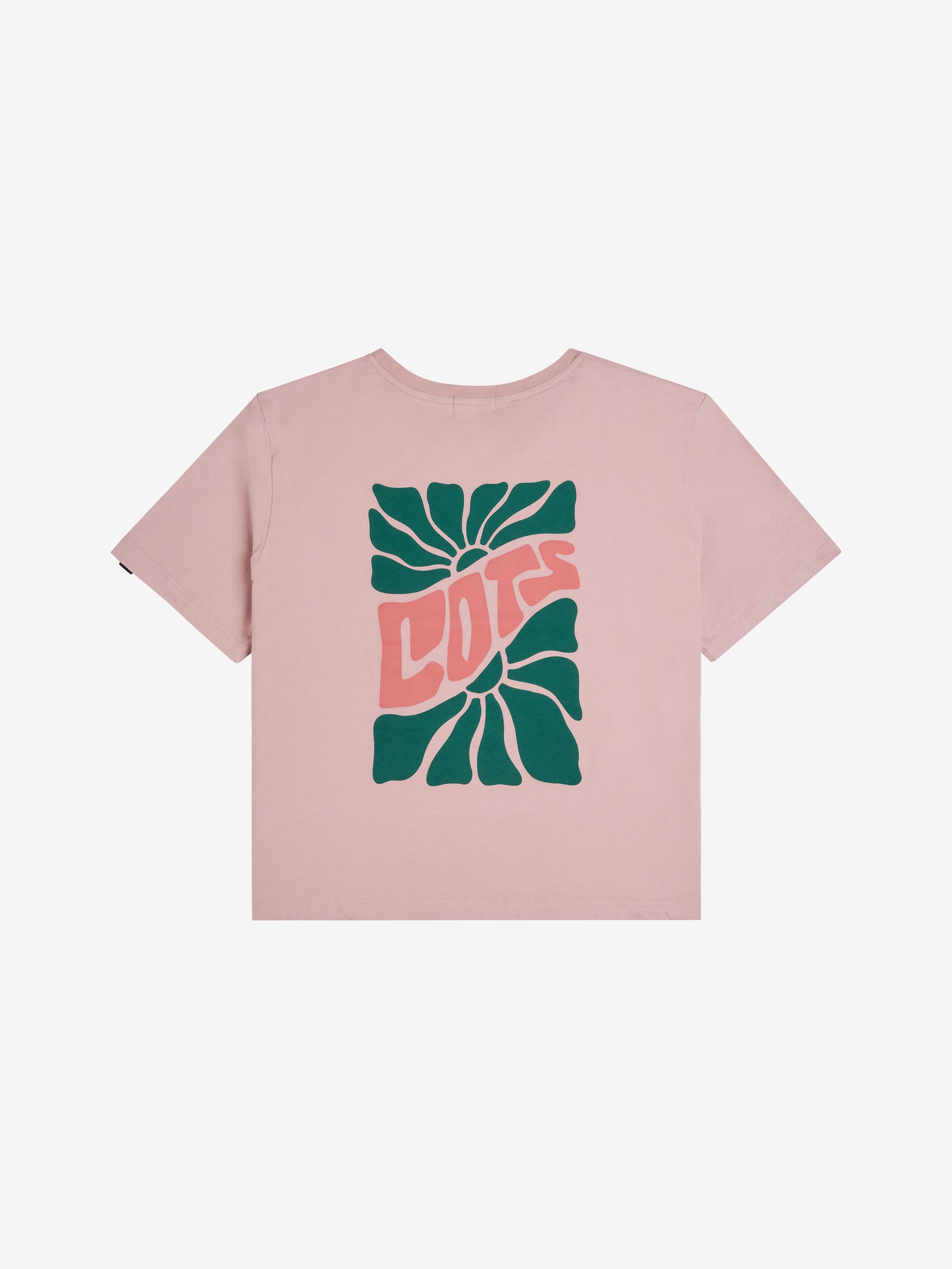 ORGANIC T-shirt rose femme