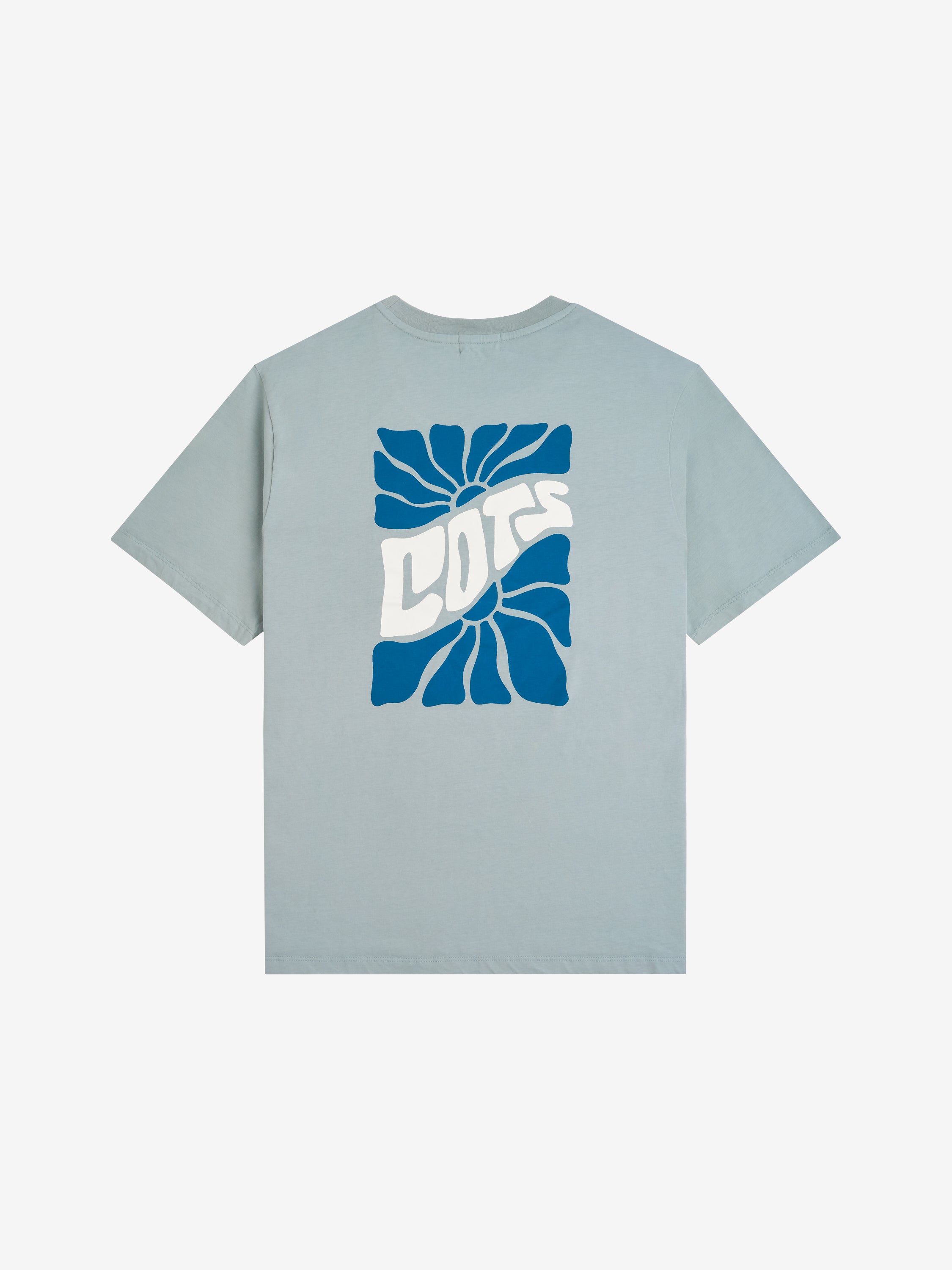 ORGANIC T-shirt steel blue