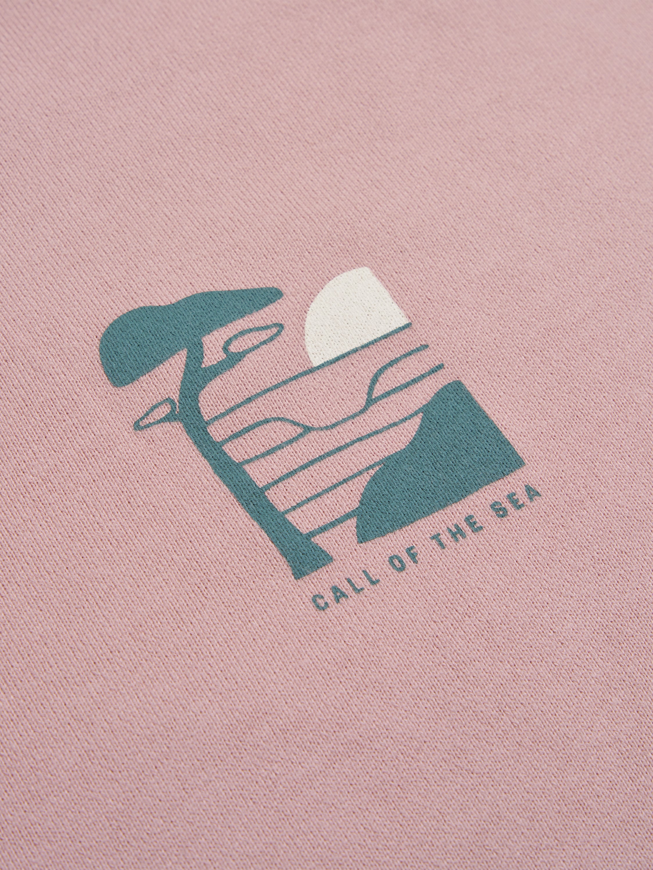 PAYSAGES Sweat raglan rose femme