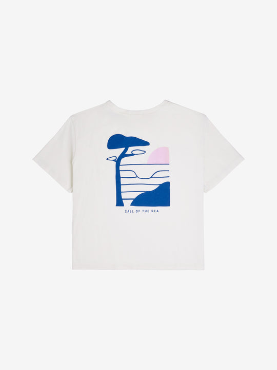 PAYSAGES T-shirt beige femme