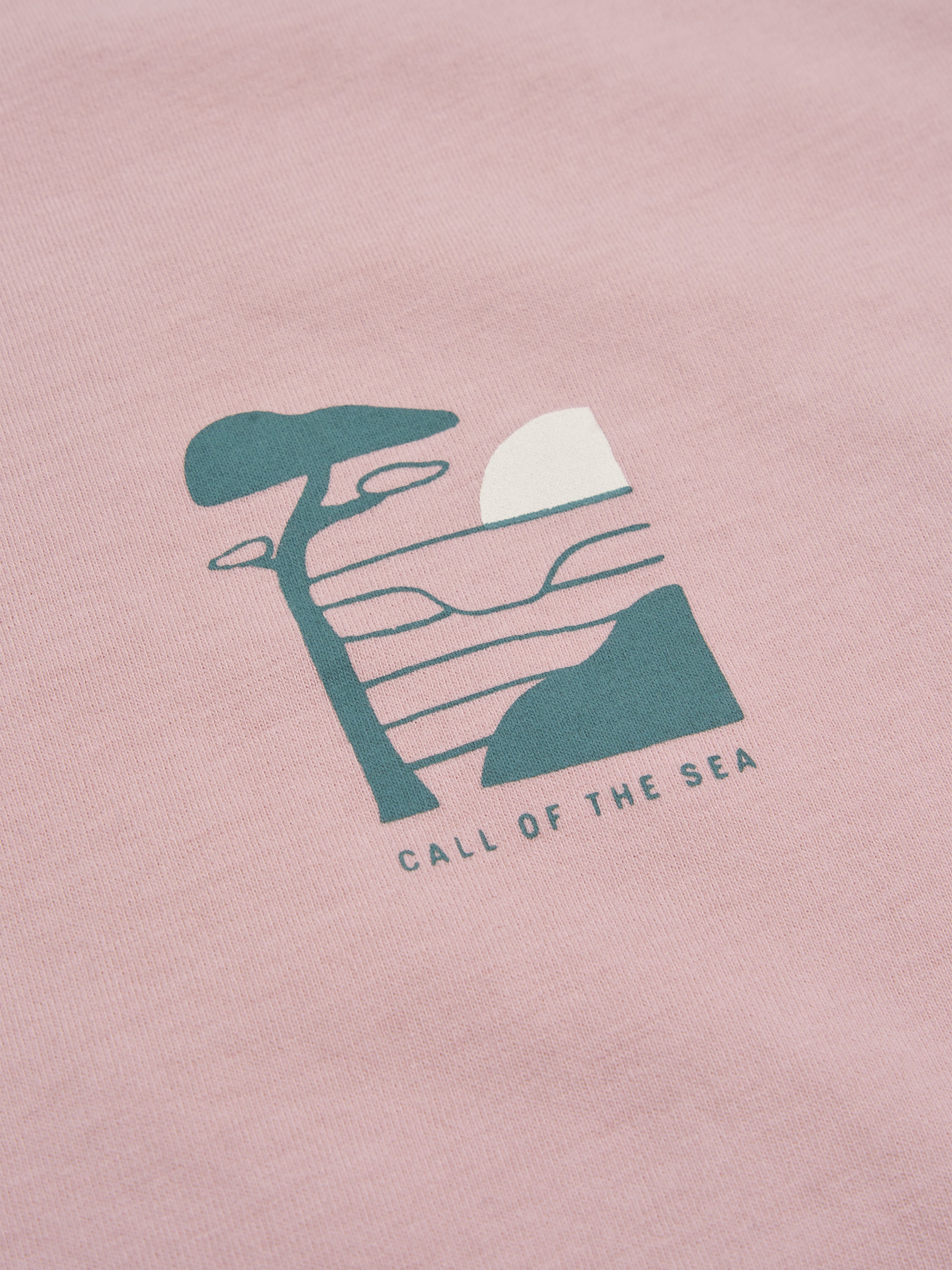 PAYSAGES T-shirt rose femme