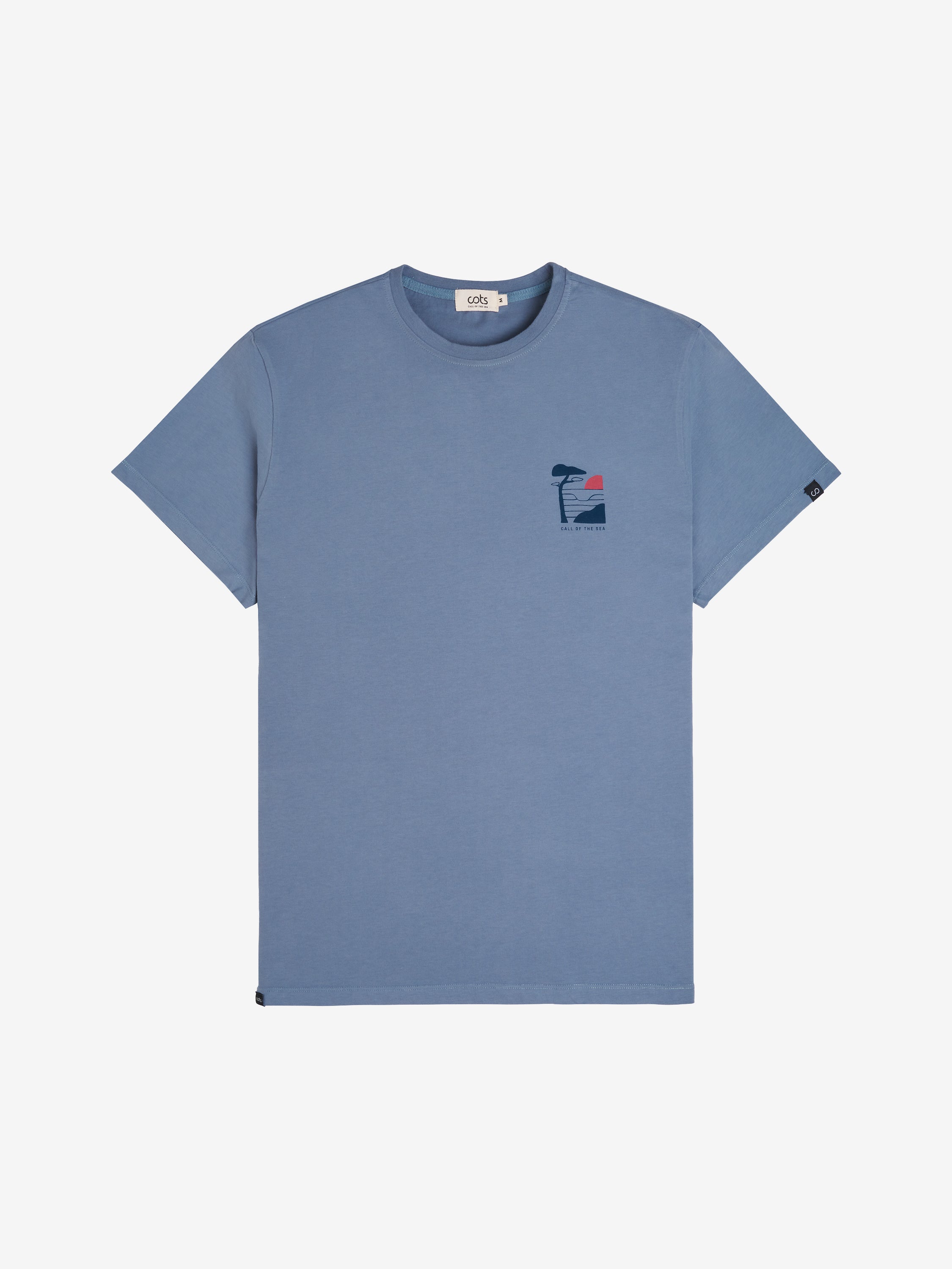 PAYSAGES T-shirt iron blue