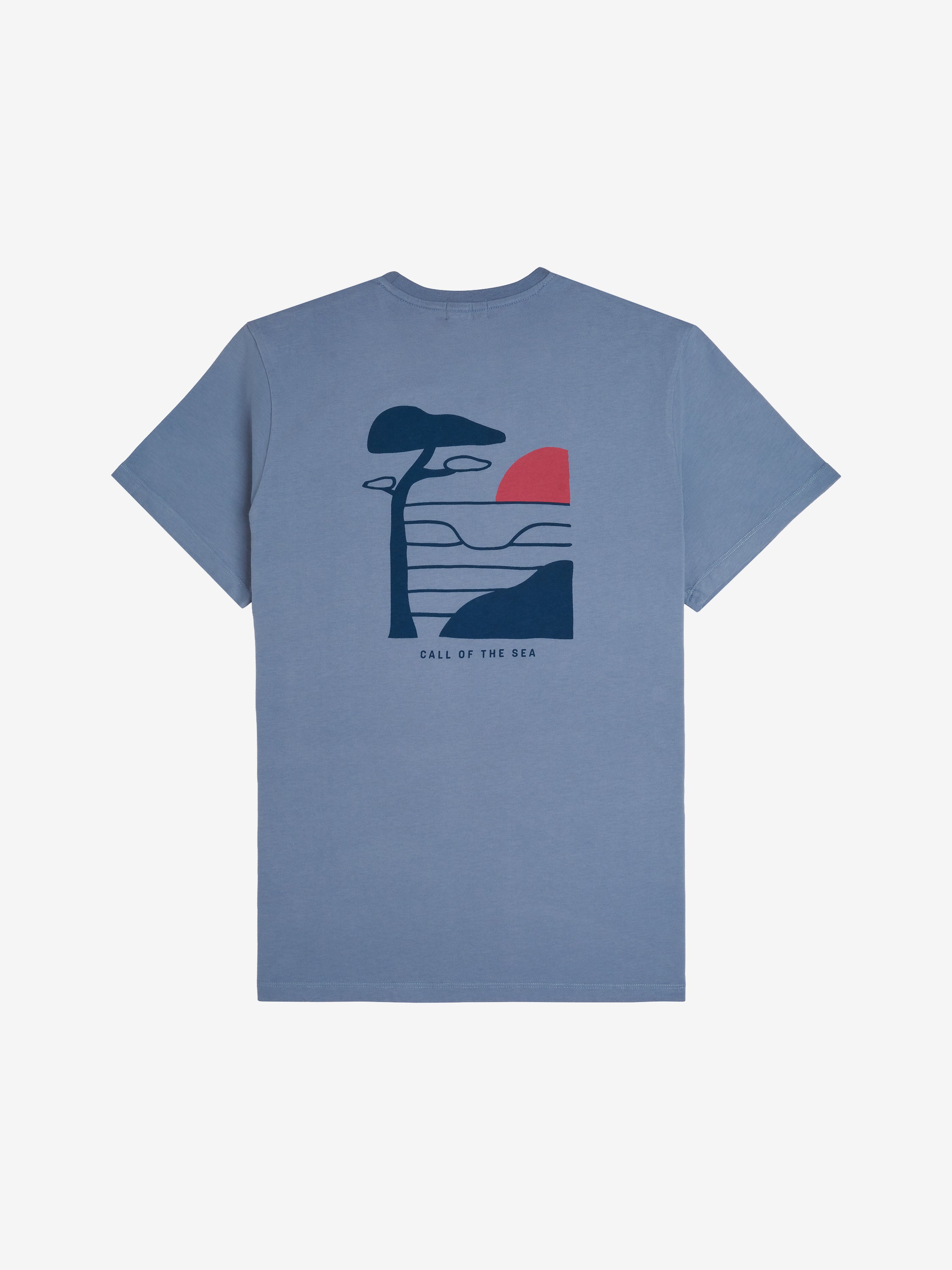 PAYSAGES T-shirt iron blue