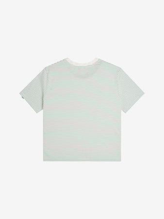 RAYURES T-shirt vert femme