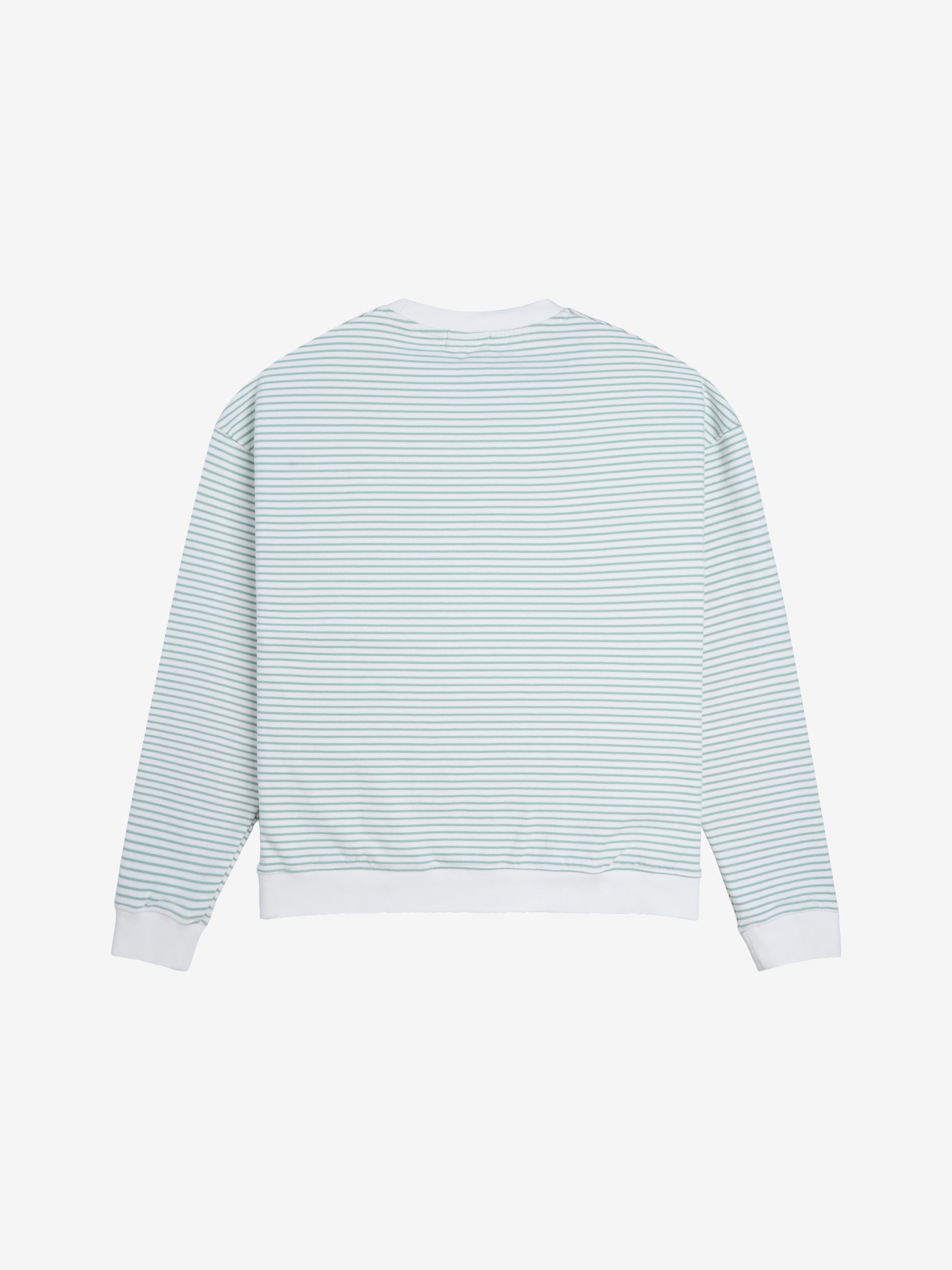 RAYURES Sweat raglan vert femme