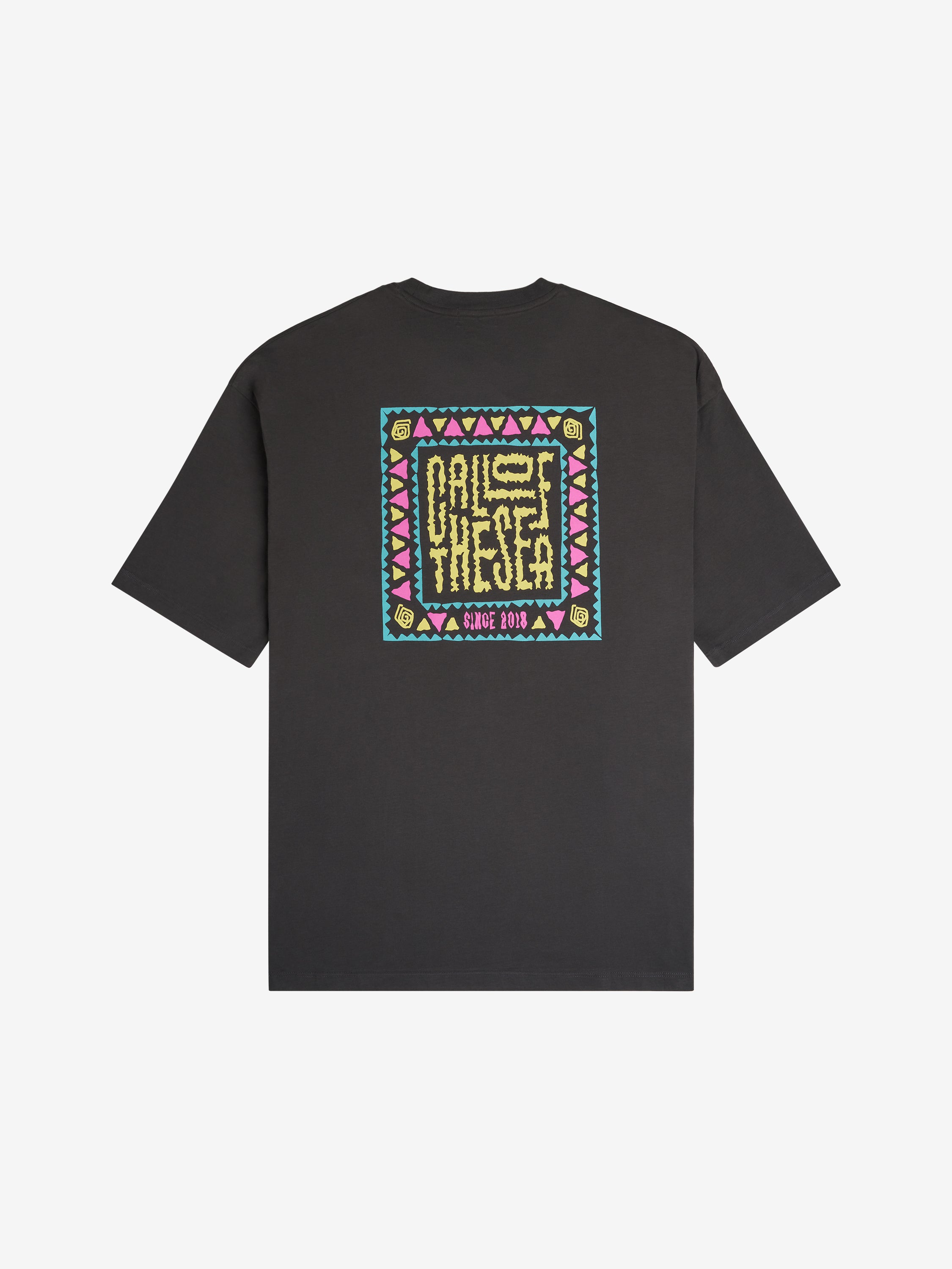 BOXY RETRO T-shirt anthracite