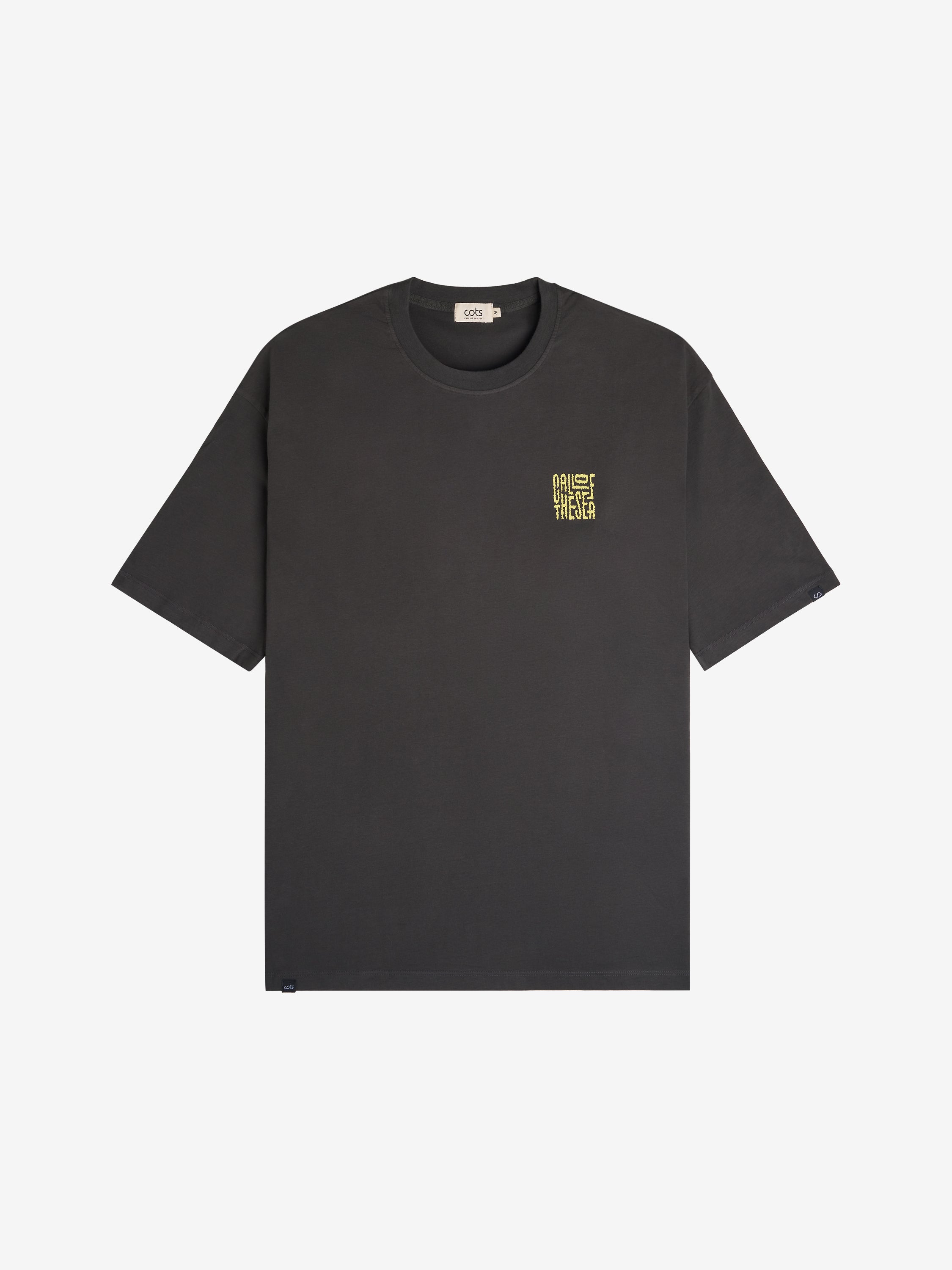 BOXY RETRO T-shirt anthracite
