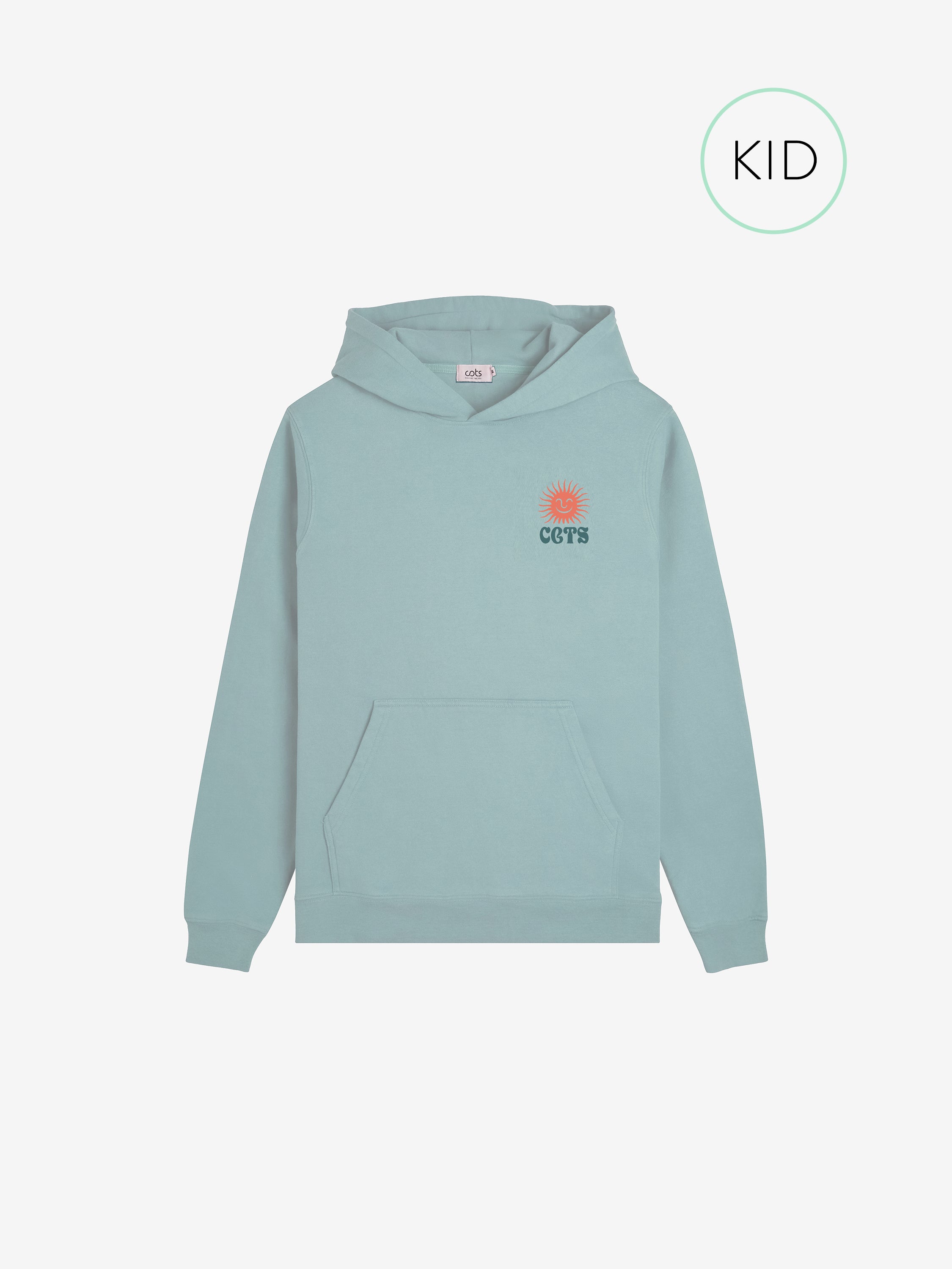 SUNSHINE Hoodie vert Kids