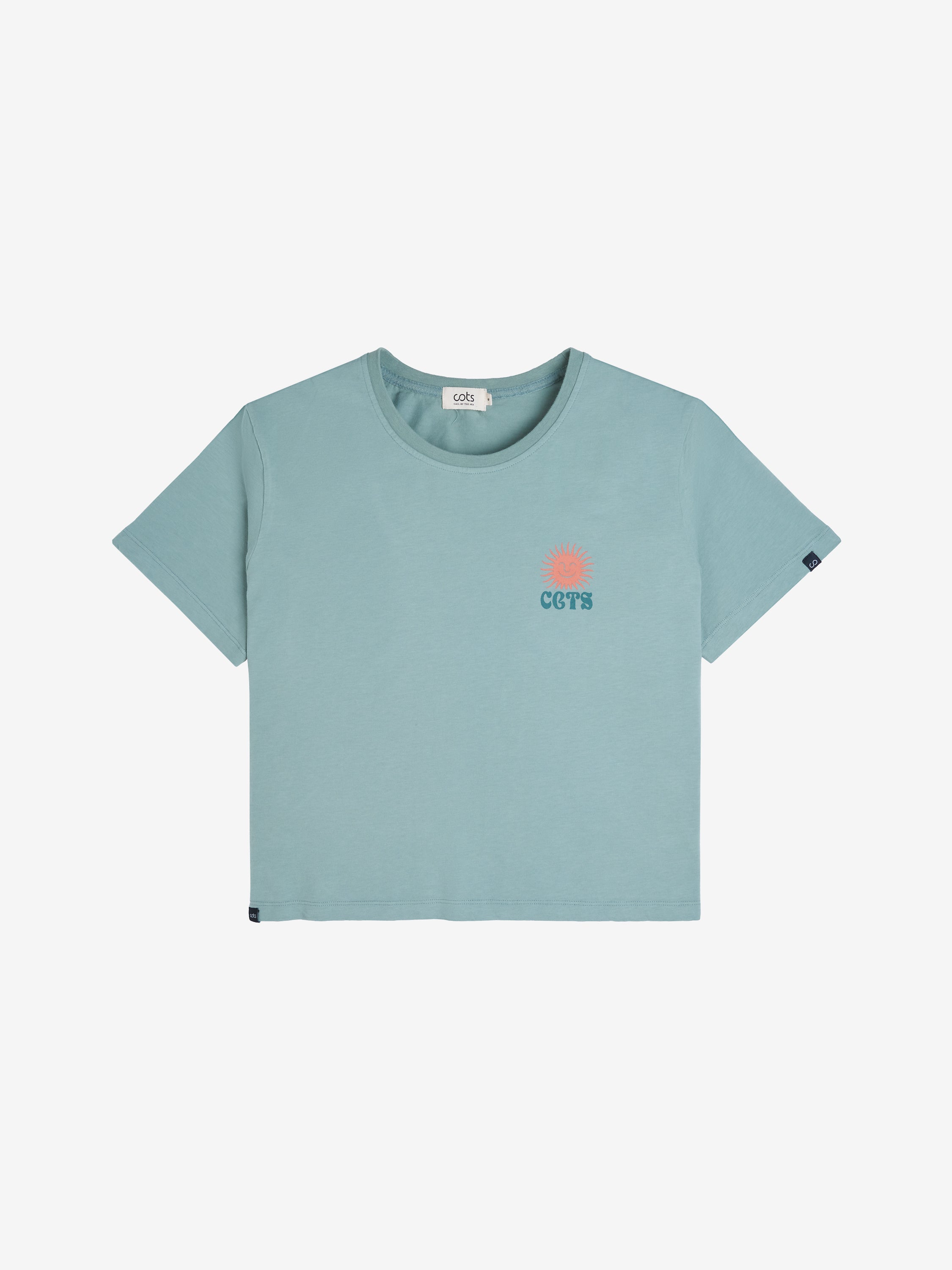 SUNSHINE T-shirt vert femme