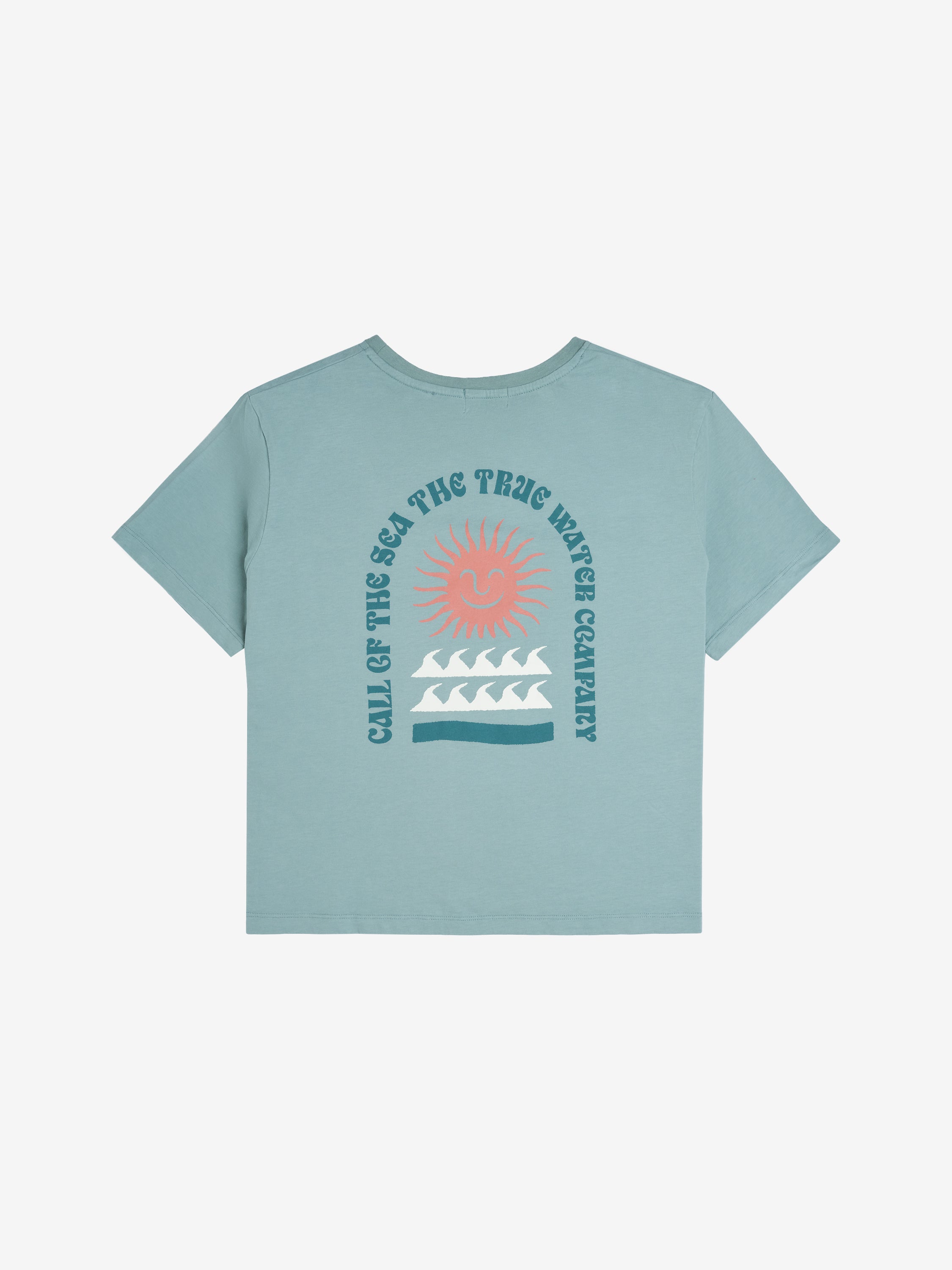 SUNSHINE T-shirt vert femme