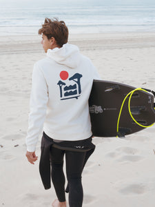 Hoodie HOME Beige